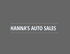 HANNA’S AUTO SALES